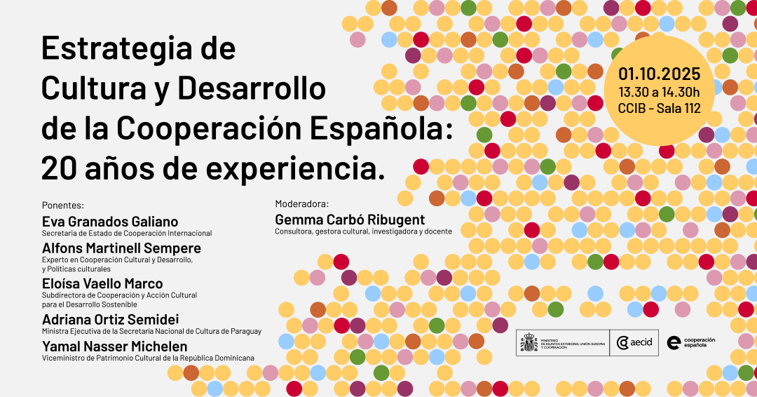 La Estrategia de Cultura y Desarrollo de la Cooperación Española: 20 años de experiencia