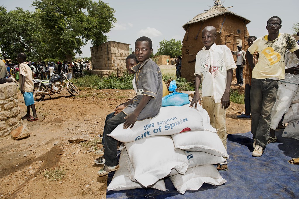 Operativo de ayuda humanitaria en la región de Mopti , Mali. © Miguel Lizana /AECID.