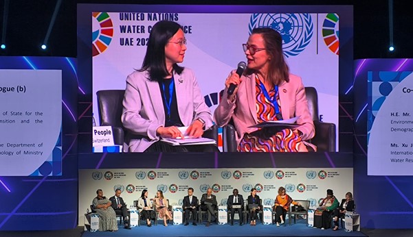 	 Mónica Corrales, directora de Cooperación Sectorial, Europea y Multilateral de la AECID, en un momento del encuentro preparatorio de Dakar. 