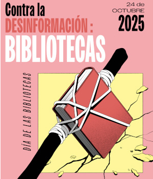 Cartel del Día de las Bibliotecas 2025