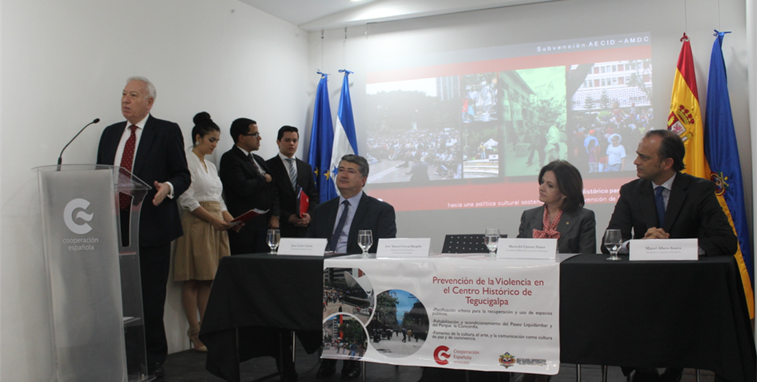 Visita Margallo a Honduras