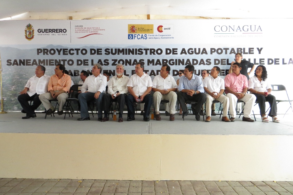 Presentación del proyecto de acceso a agua en México