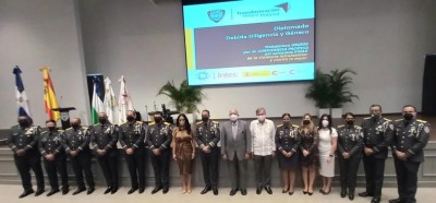 La Policía Nacional, AECID e INTEC inician Diplomado sobre “Debida Diligencia y Género” para la formación policial en Violencia de Género.